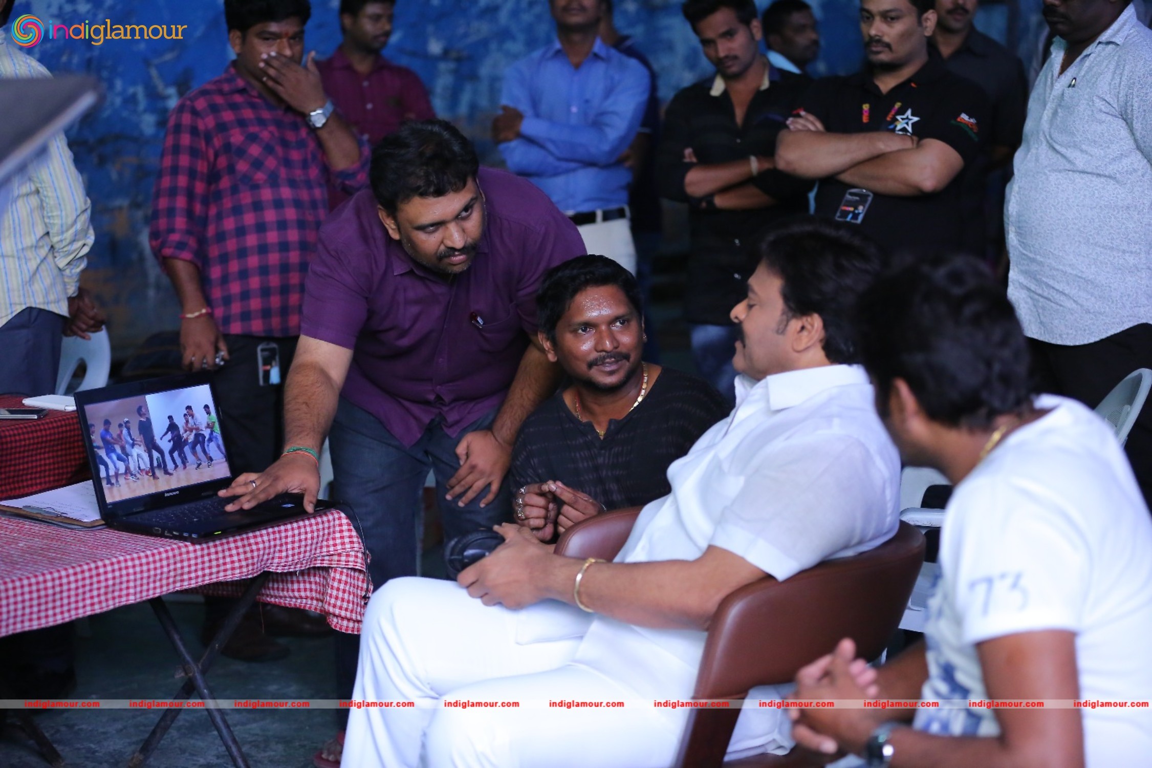 Chiranjeevi 150th Film Photos and Working Stills Movie hd photo
