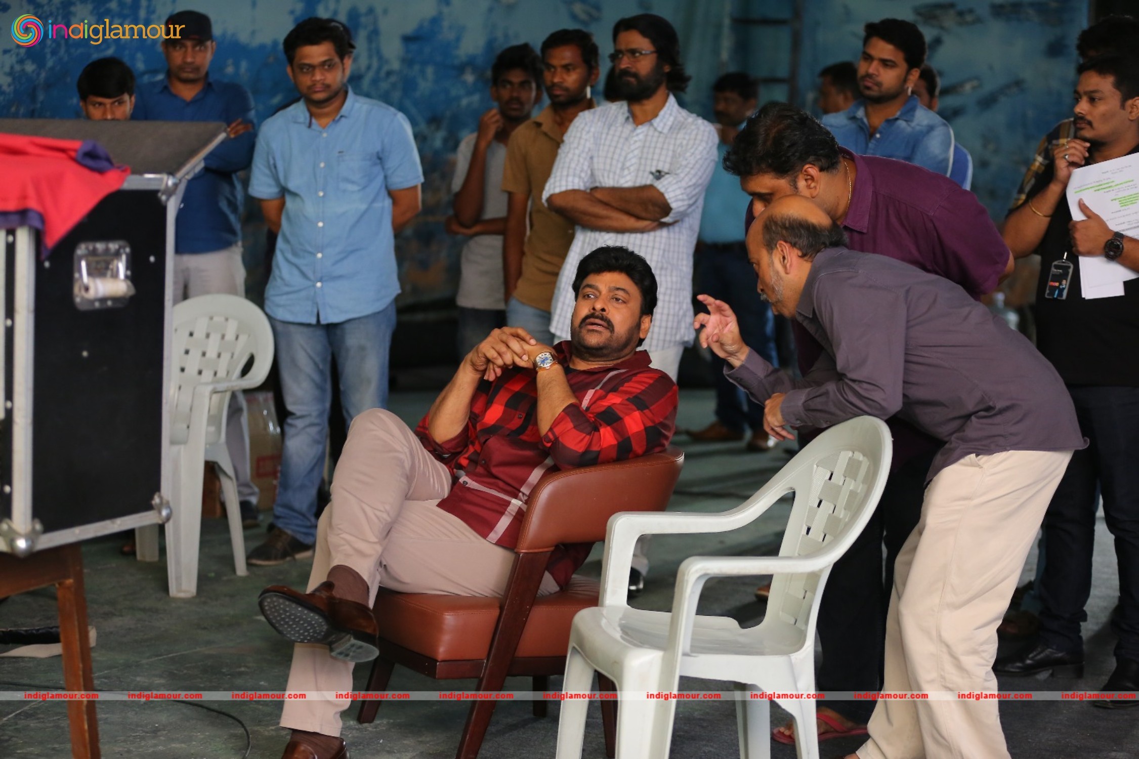 Chiranjeevi 150th Film Photos and Working Stills Movie hd photo