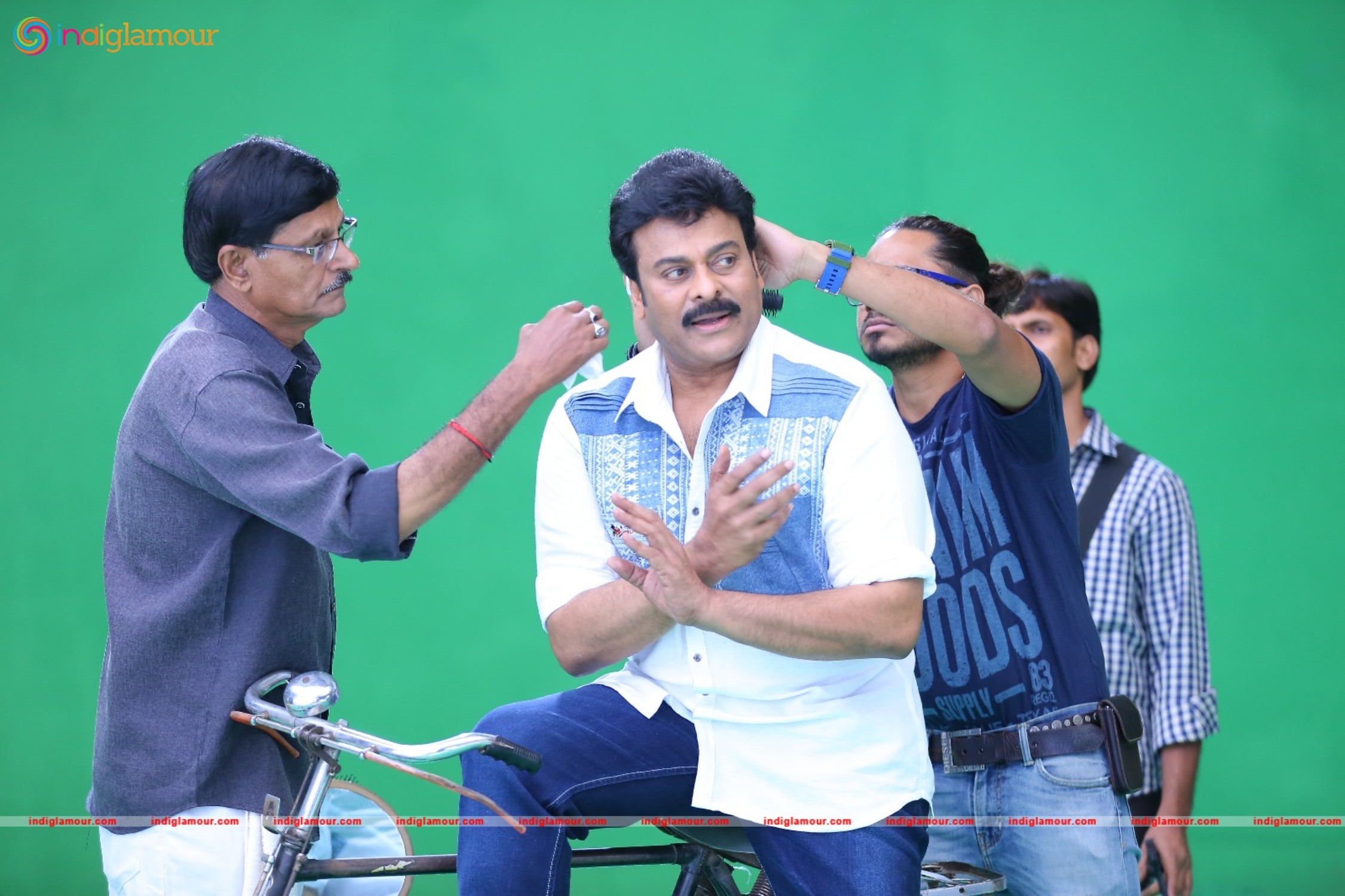 Chiranjeevi 150th Film Photos and Working Stills Movie hd photo