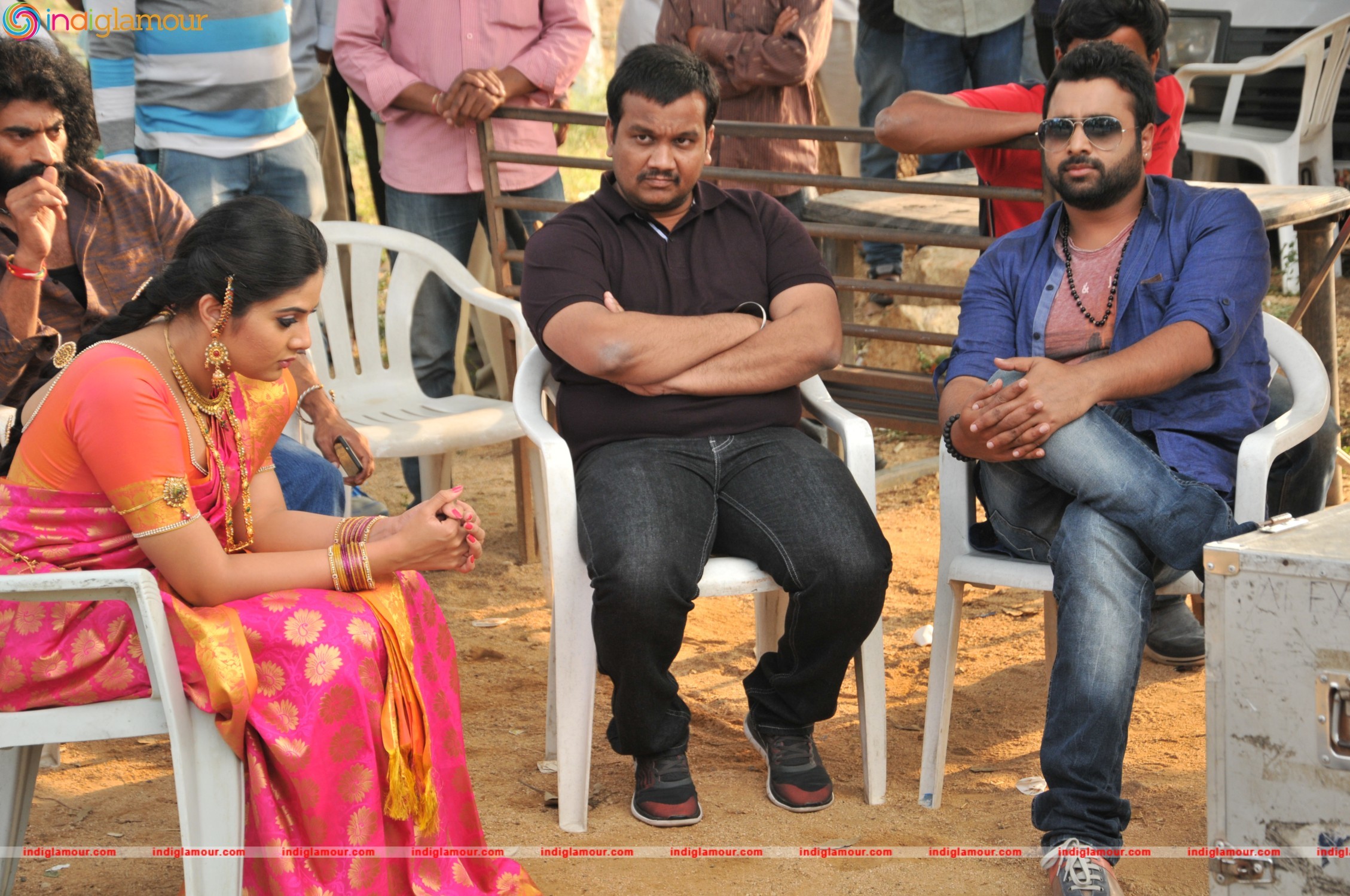 Savitri Movie Working Photos Movie hd photo