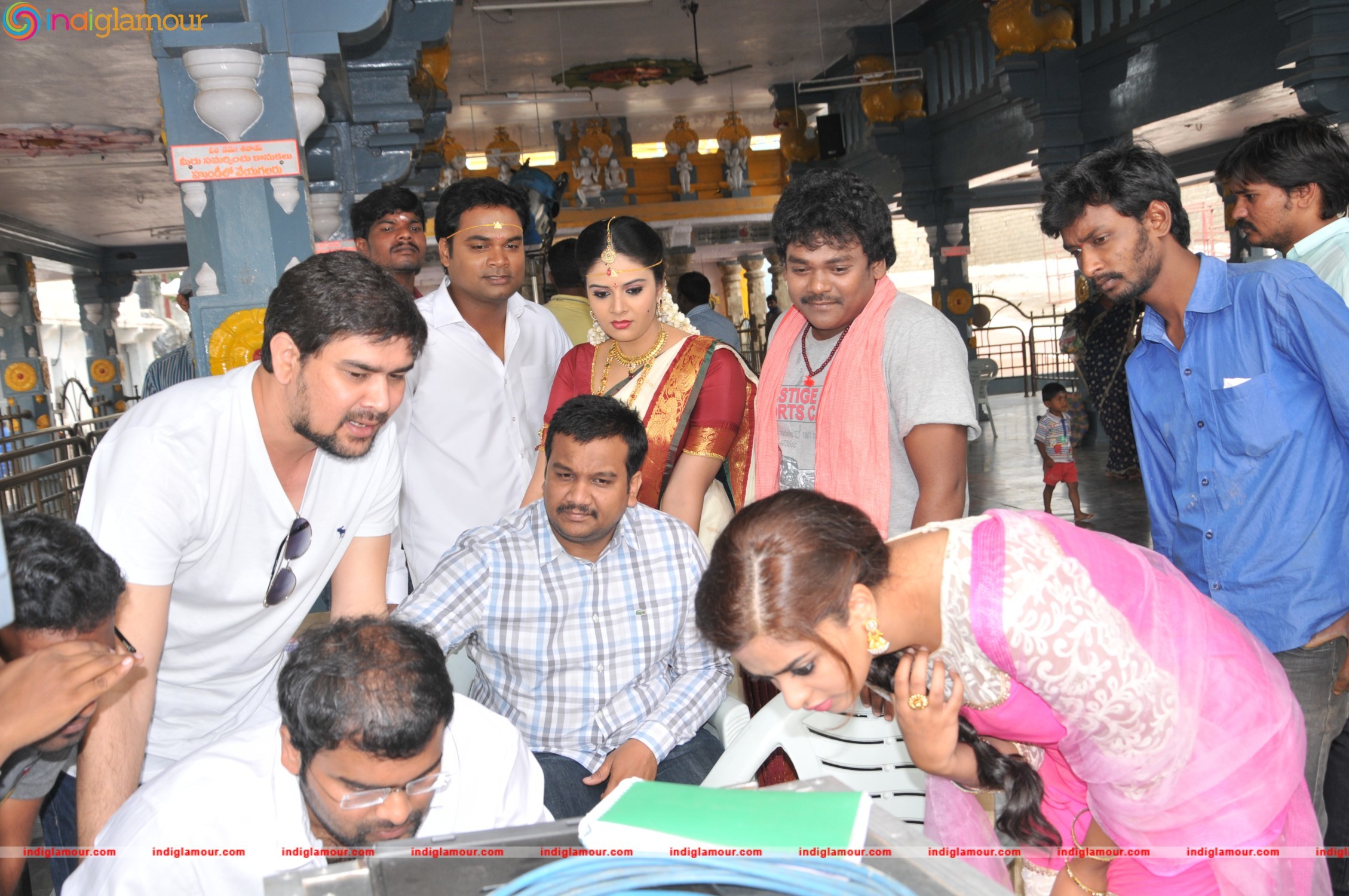 Savitri Movie Working Photos Movie hd photo