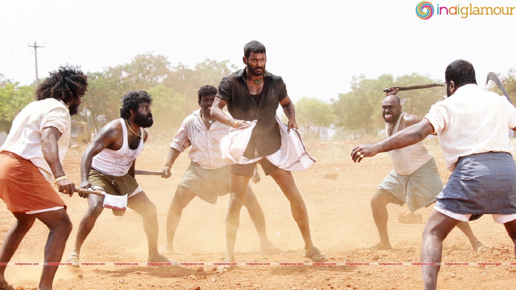 Rayudu Movie Stills Working Stills Movie hd photo